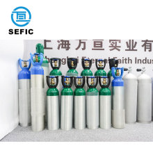 1M3 2M3 3M3 5M3 high pressure medical oxyge aluminum gas cylinder/tank/bottle